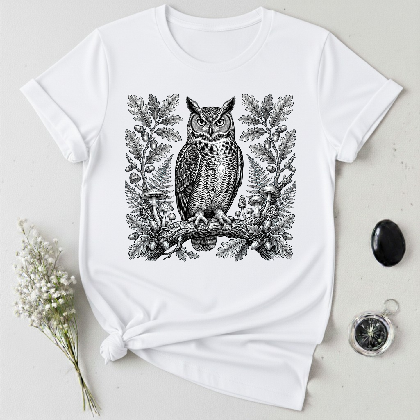Vintage Owl T-Shirt