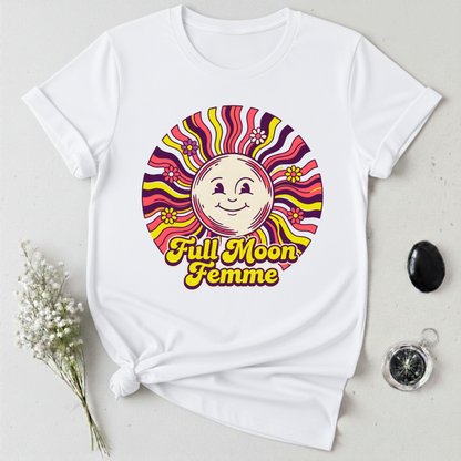 Full Moon Femme T-Shirt