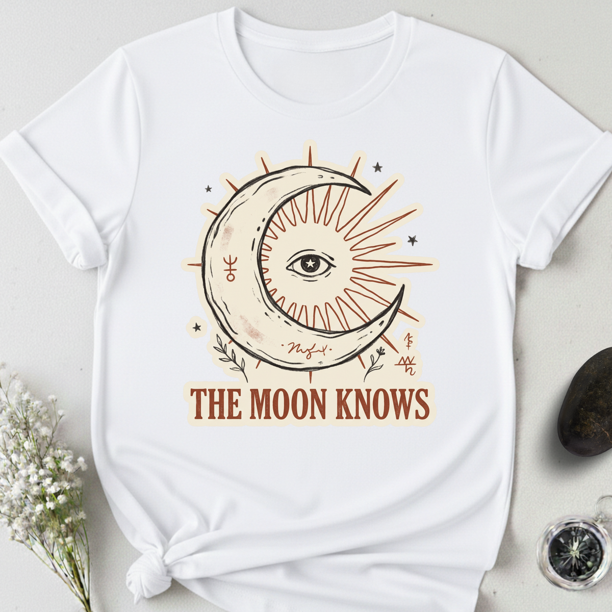 The Moon Knows T-Shirt