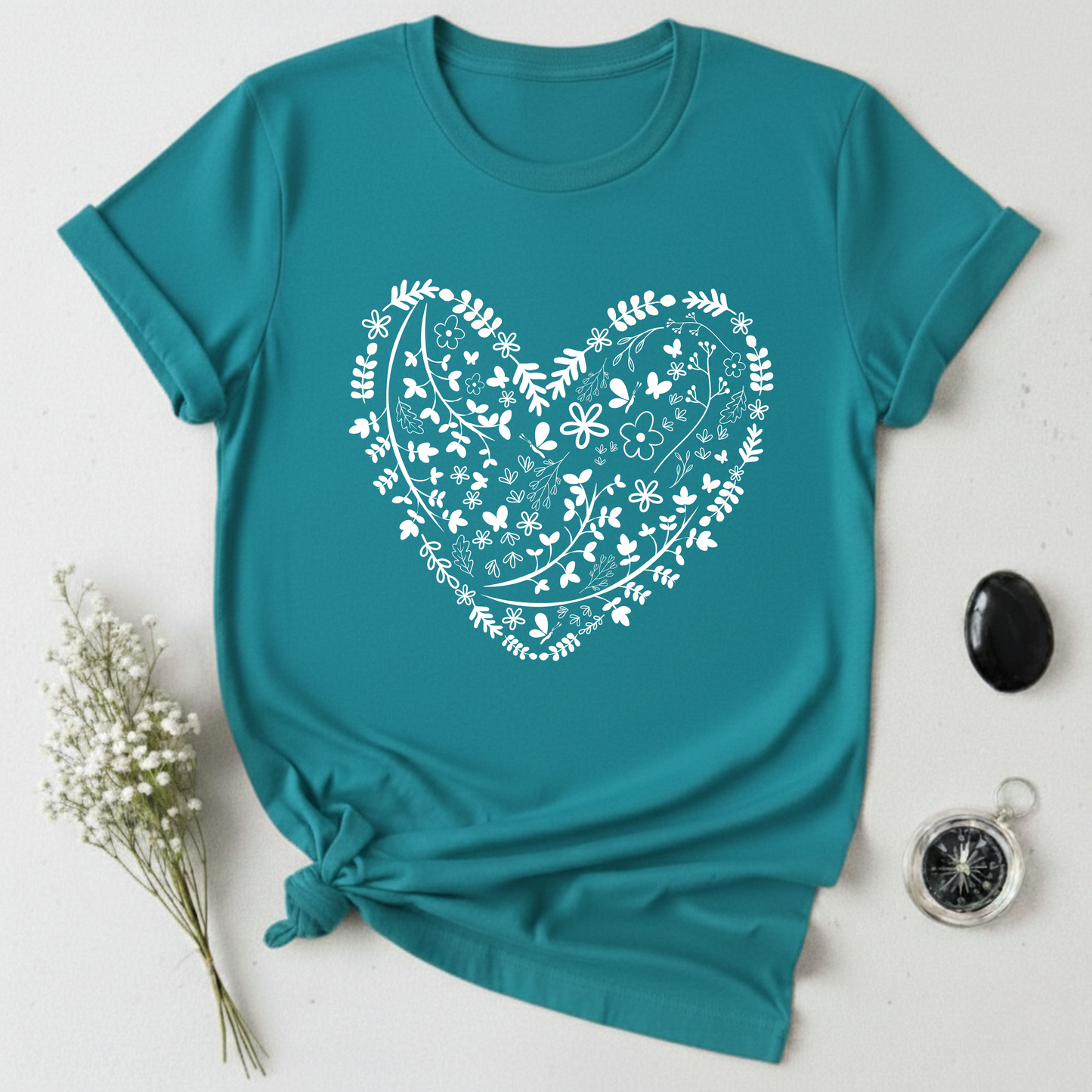 Flower Heart T-Shirt