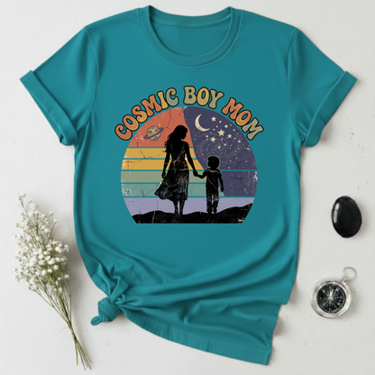 Cosmic Boy Mom T-Shirt