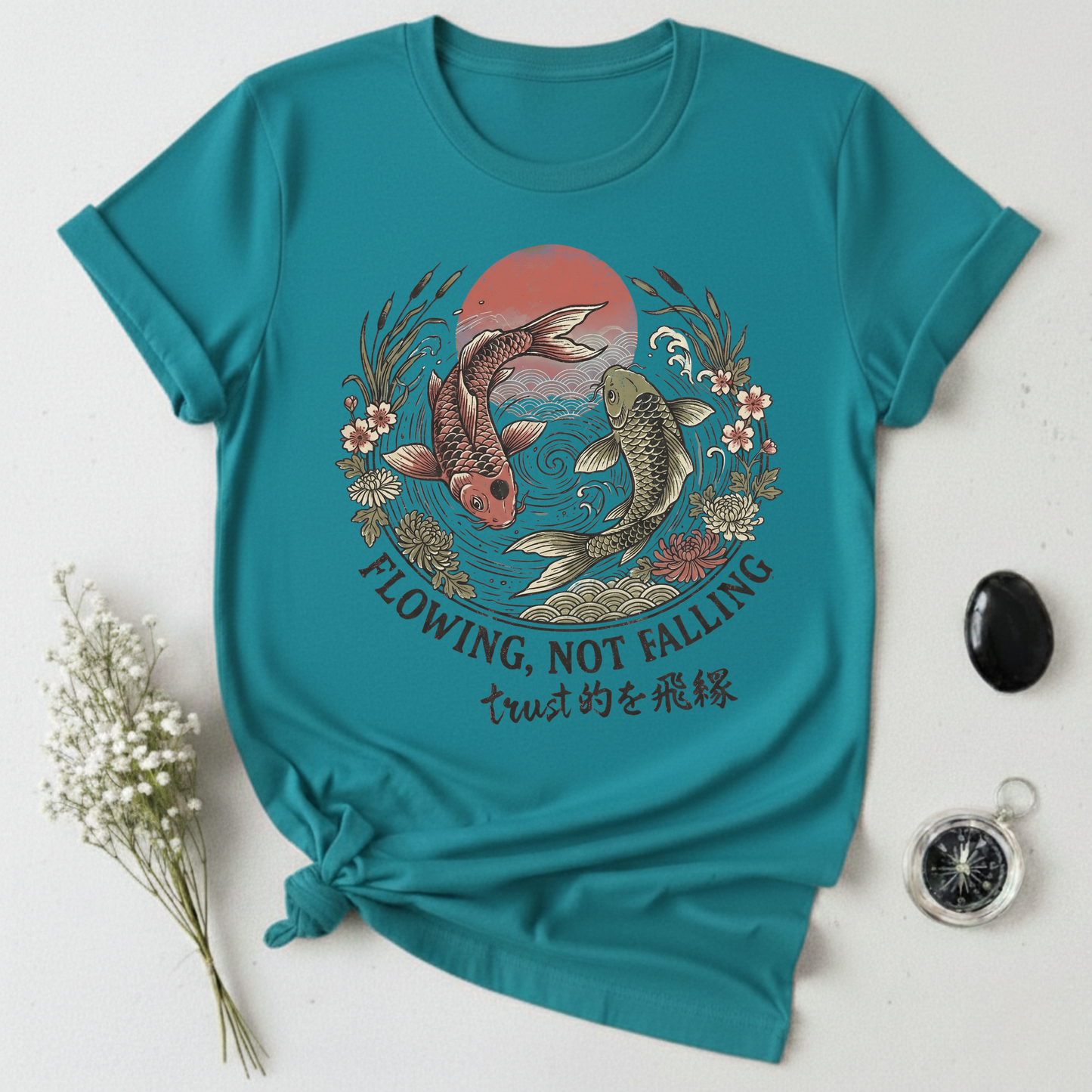 Flowing, Not Falling T-Shirt