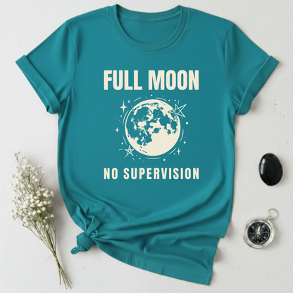 Full Moon, No Supervision T-Shirt