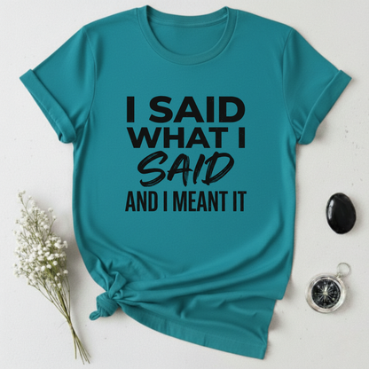 I Said What I Said T-Shirt