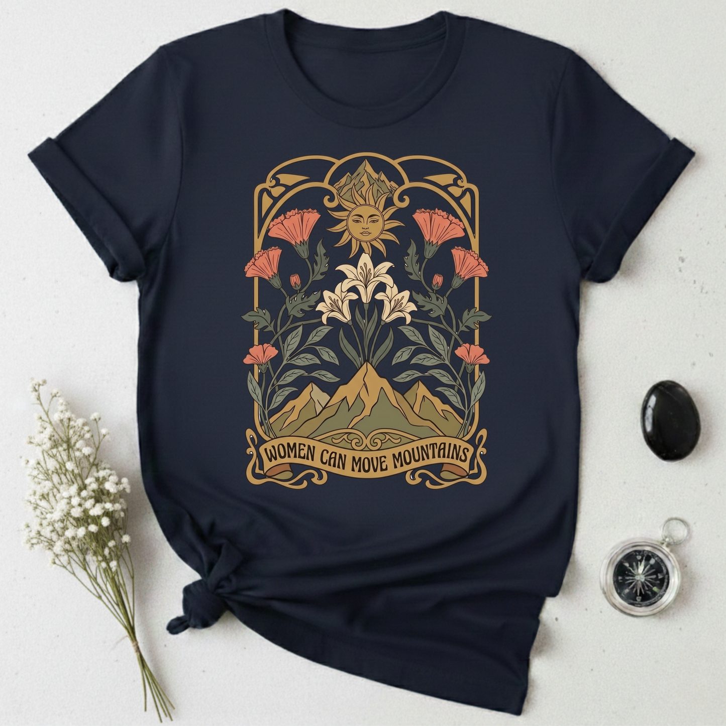 Women Can Move Mountains T-Shirt