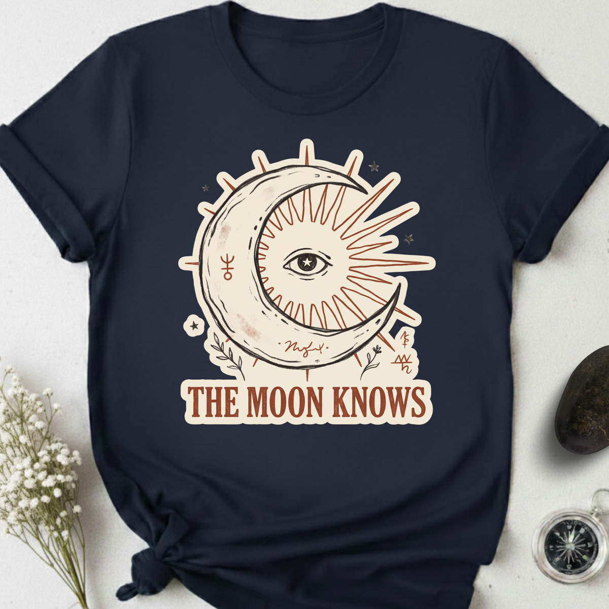 The Moon Knows T-Shirt