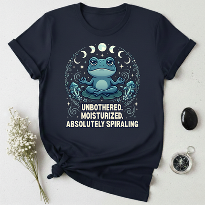 Unbothered, Moisturized, Spiraling T-Shirt