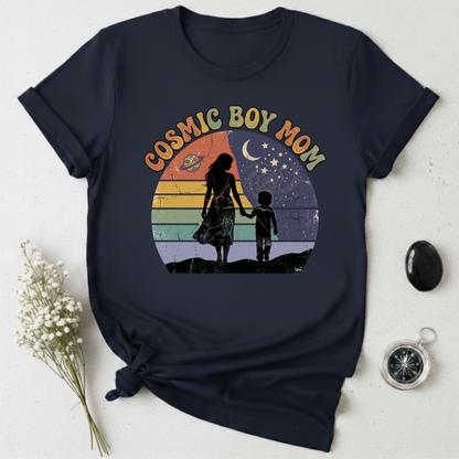 Cosmic Boy Mom T-Shirt