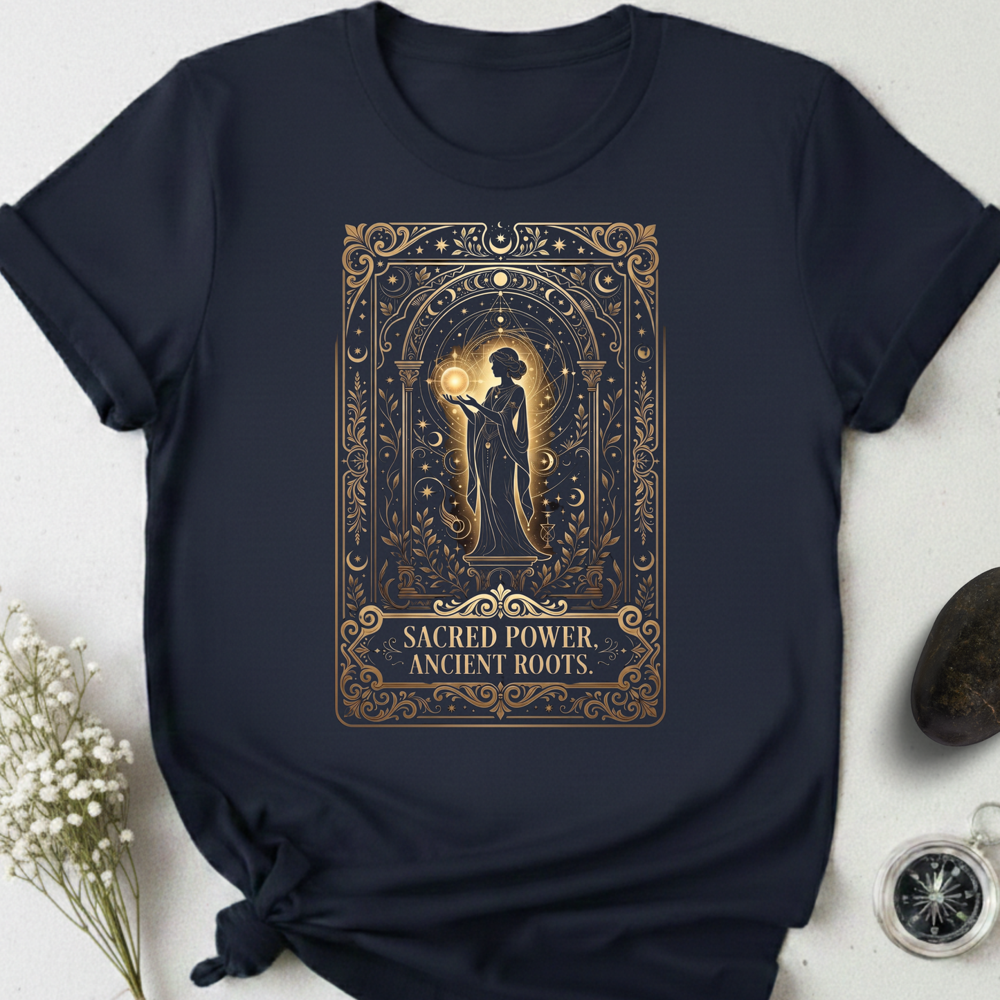 Sacred Power. Ancient Roots T-Shirt