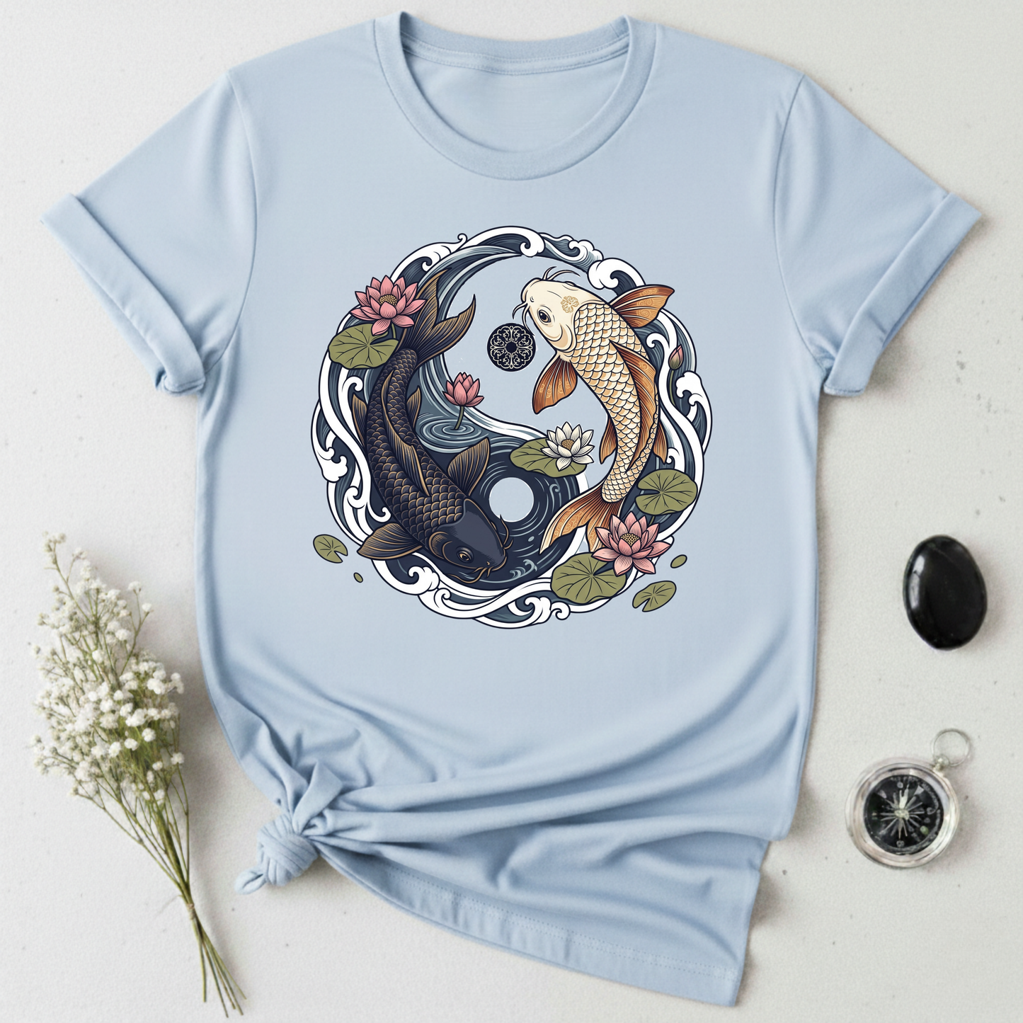 Koi Yin Yang T-Shirt