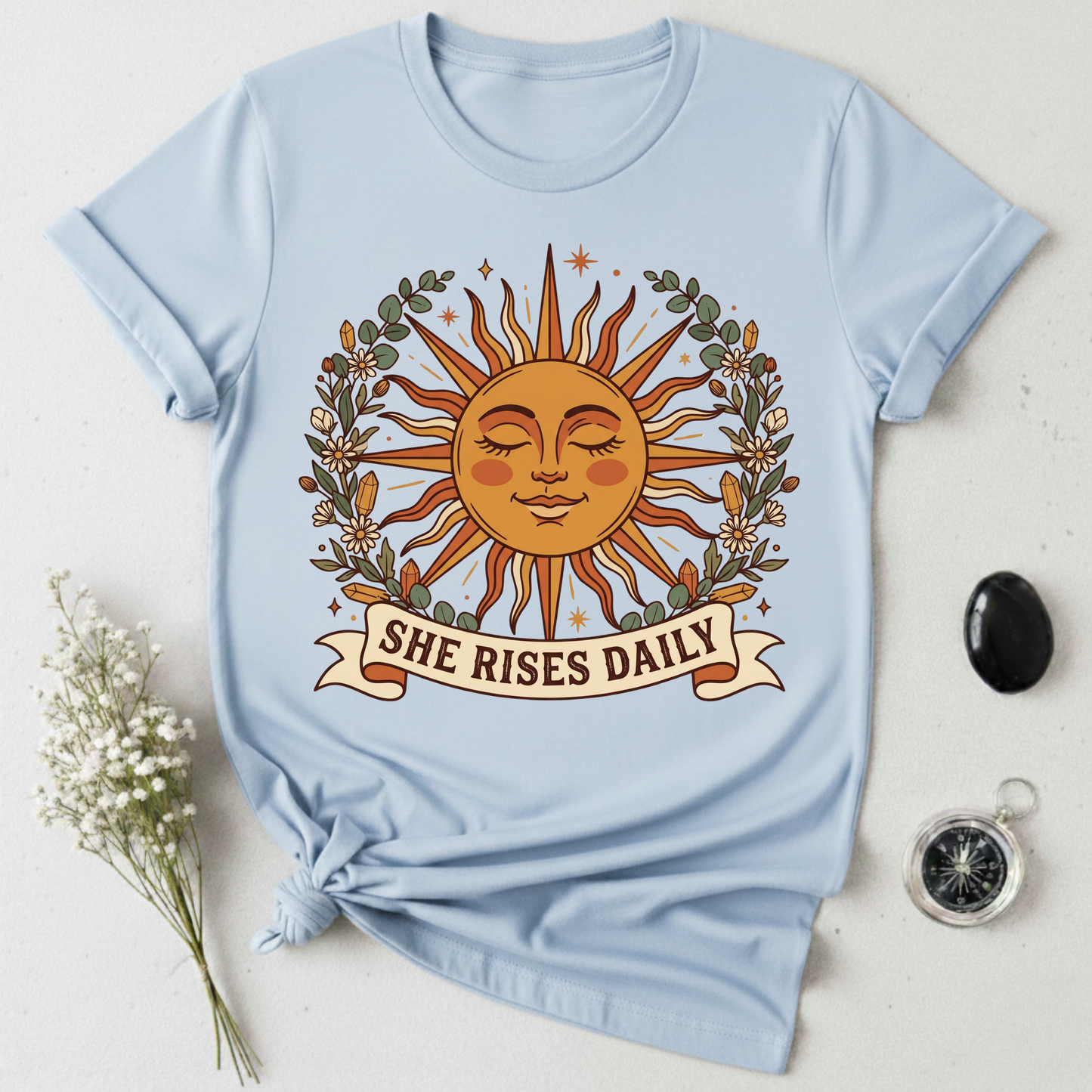 She Rises Daily T-Shirt