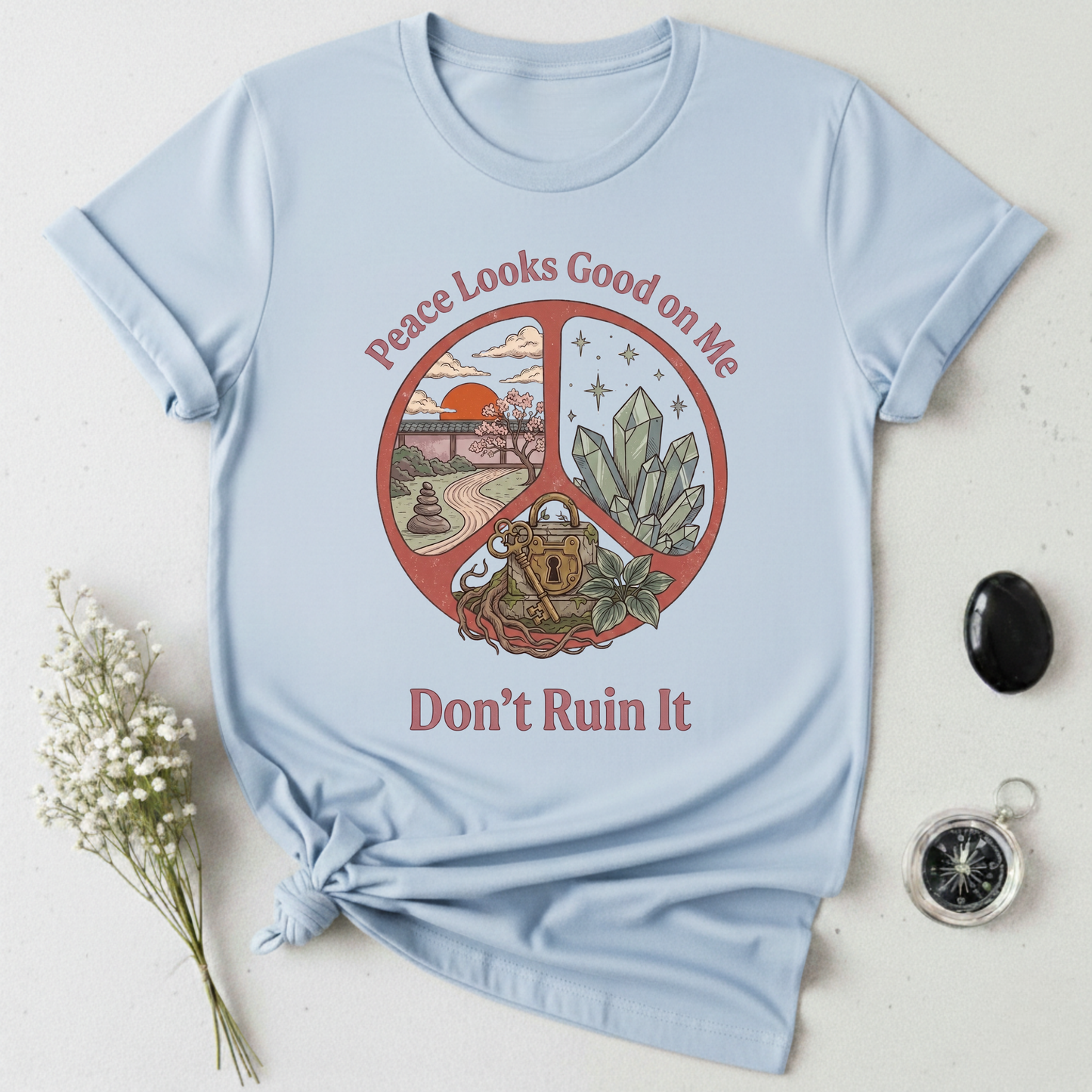 Peace Looks Good On Me T-Shirt