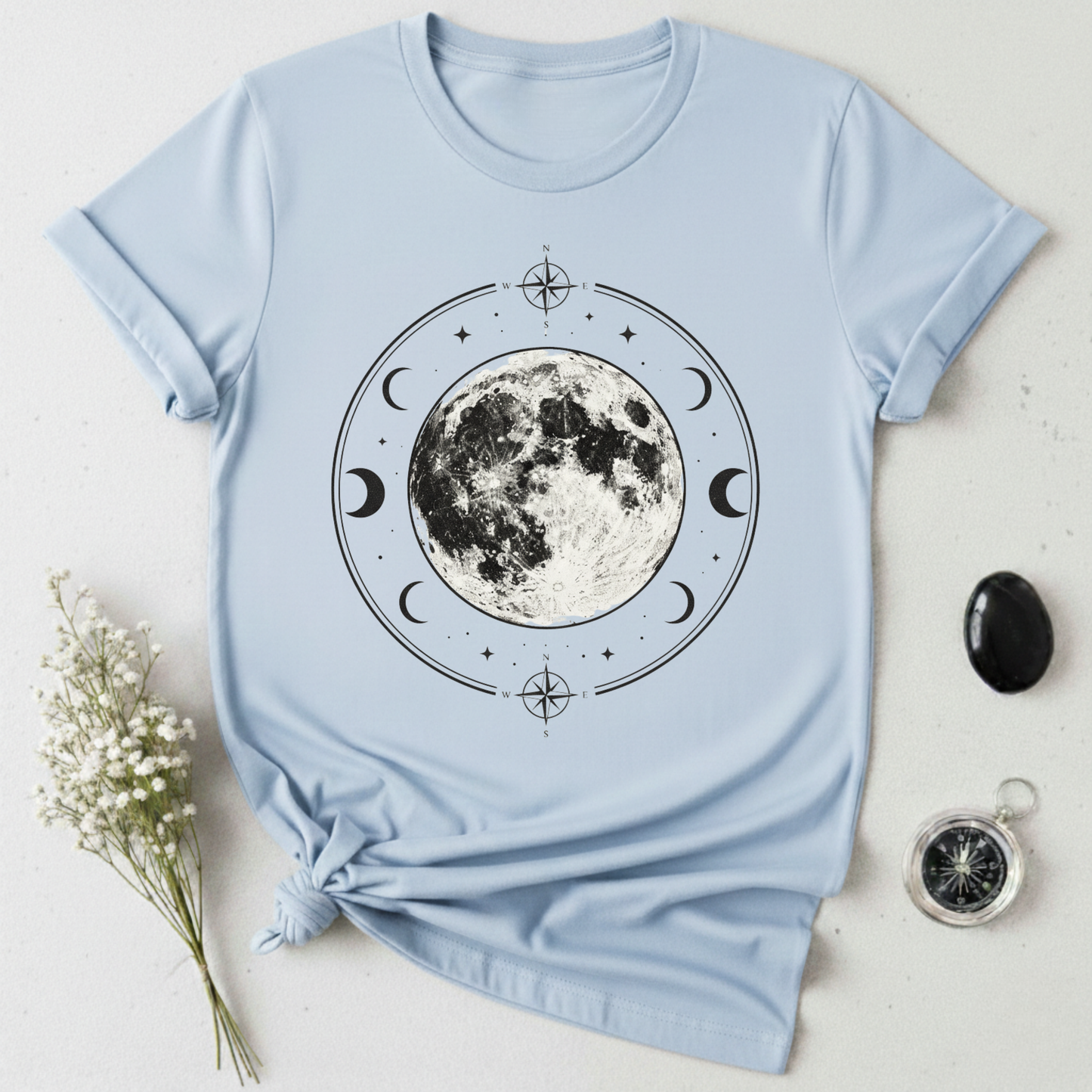 Celestial Moon Cycle T-Shirt